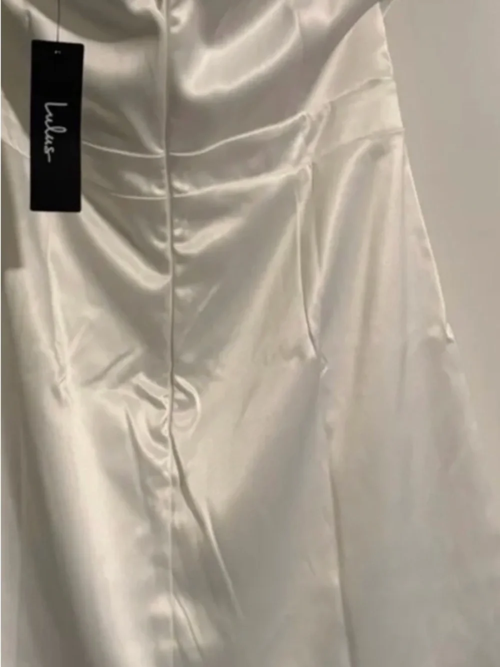 Lulu's White Strapless Mini Dress